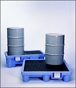 Fluorinated Spill Containment Pallets