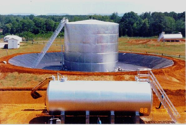 Tank Linings with Geomembrane Liner